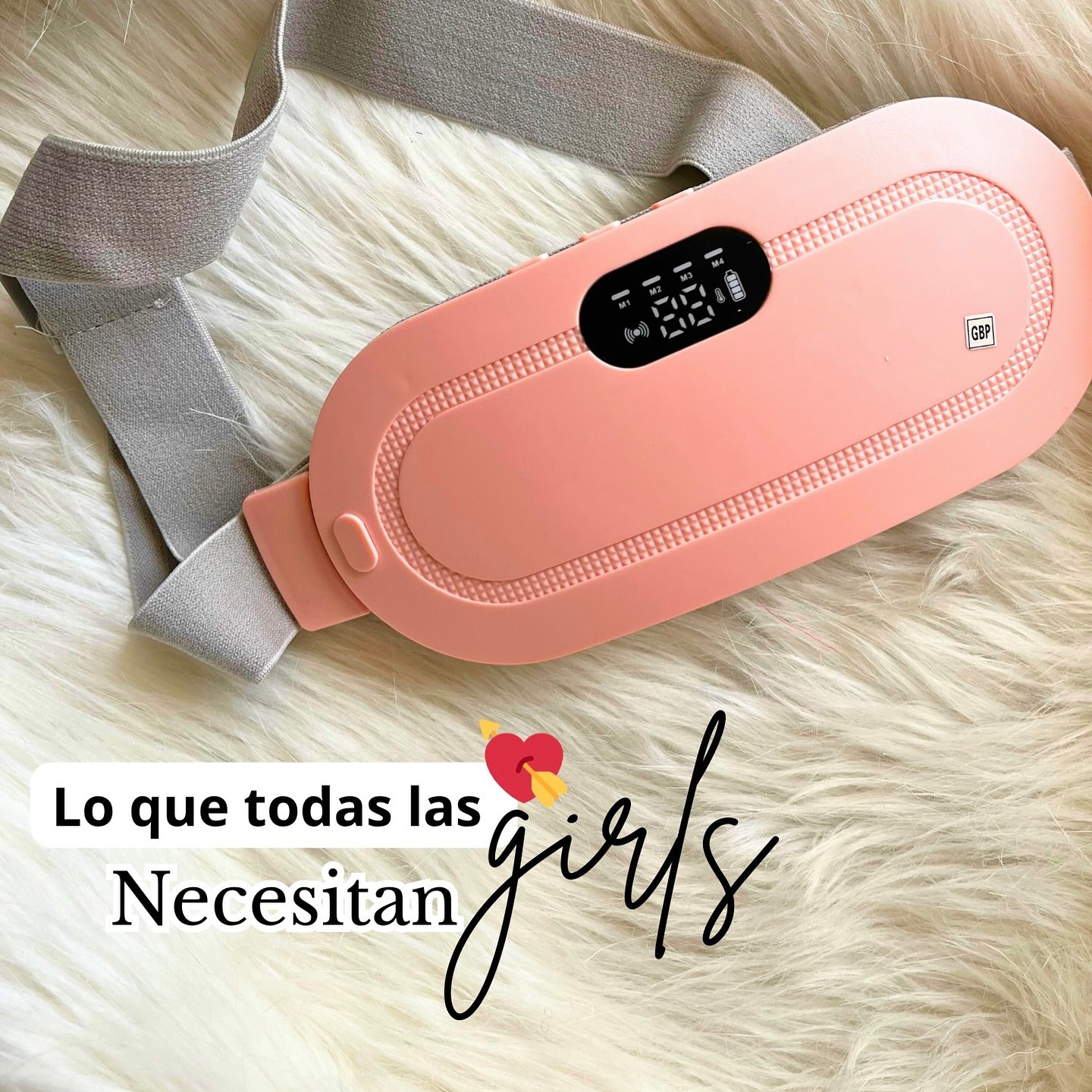 Cinturón Menstrual | Calor y Masaje para Aliviar Cólicos 🌸