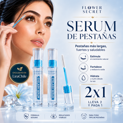 Sérum para Pestañas Flower Secret | Pack 2 Unidades