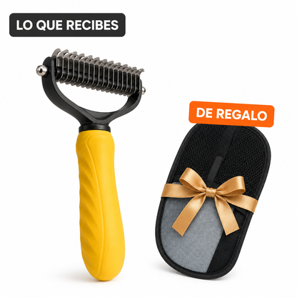 COMBO: CORTA NUDOS X1 + GUANTE PELO X1